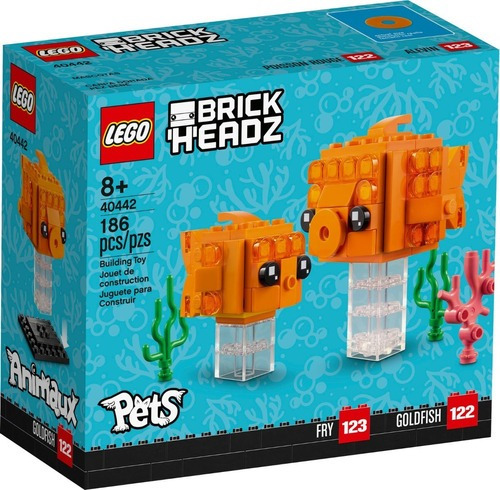 Lego Brickheadz Pets - Carpa Dorada / Goldfish - 40442