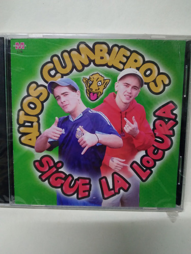 Altos Cumbieros Sigue La Locura Cd Nuevo Sellado 