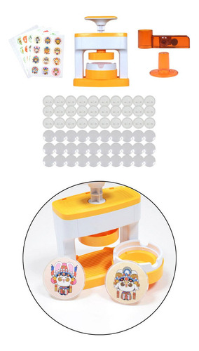Máquina Para Hacer Botones Con Emblemas De Alfileres Diy