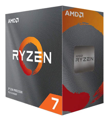 Imagen 1 de 4 de Procesador gamer AMD Ryzen 7 3800XT 100-100000279WOF de 8 núcleos y  4.7GHz de frecuencia