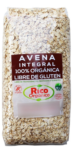 Avena Org Integral Sin Gluten 1 Kg Ricorganico -aldea Nativa