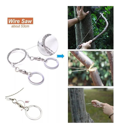 Kit De Supervivencia De Emergencia Reloj Multiherramienta