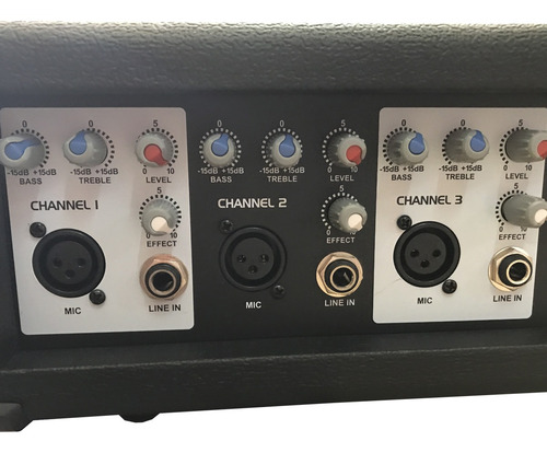 Imagen 4 de 10 de Combo Sonido Consola Potenciada + Cajas + Mics Y Accesorios