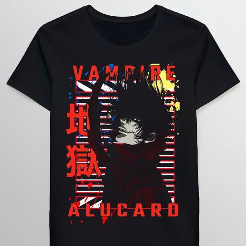 Remera Alucard Akado Hellsing Hellsing Ultimate Urb101961829