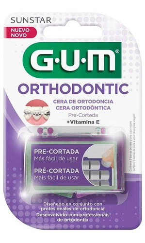 Gum Orthodontic Cera De Ortodoncia Sabor Neutro Pre-cortada
