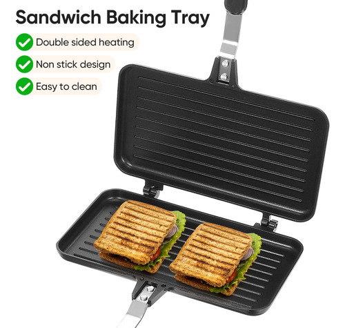 Sándwich De Aluminio Para Hornear Sándwich De Cocina, Antiad