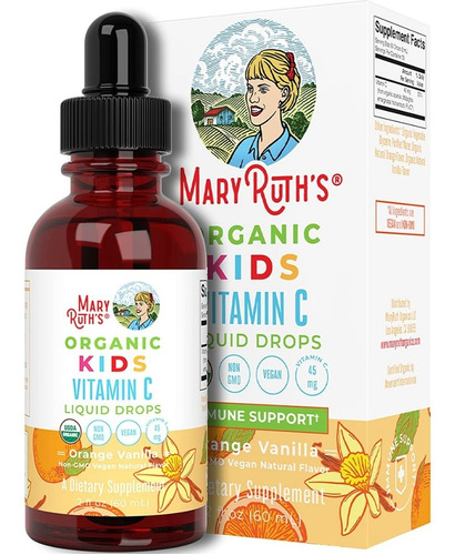 Vitamina C 60ml Maryruthorganic - mL a $2798