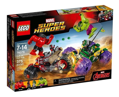 Lego 76078 Hulk Vs Hulk Rojo (1052)