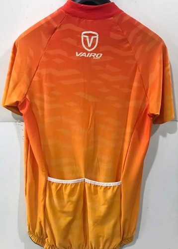 Imagen 2 de 3 de Remera / Jersey M/corta Ciclismo Vairo Aglow