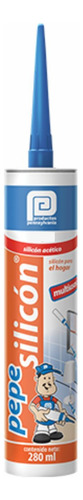 Silicon Pepe Multiusos Transparente 280 Ml (caja Con 25pz)