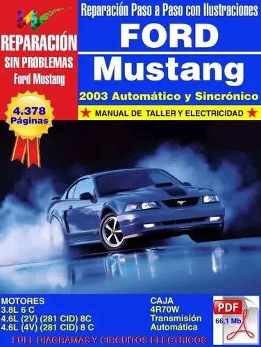 Manual De Taller Y Electricidad Ford Mustang 2003