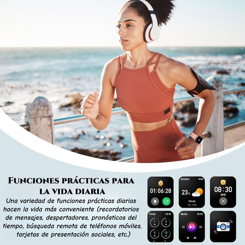 Reloj Inteligente Smartwatch Bluetooth Llamadas Para Reloj Inteligente De 1.85 Pulgadas Relojes Dama Smart Watch Mujer Reloj Inteligente Hombres Rosa Smart Watch Y2 Rosa Dorado