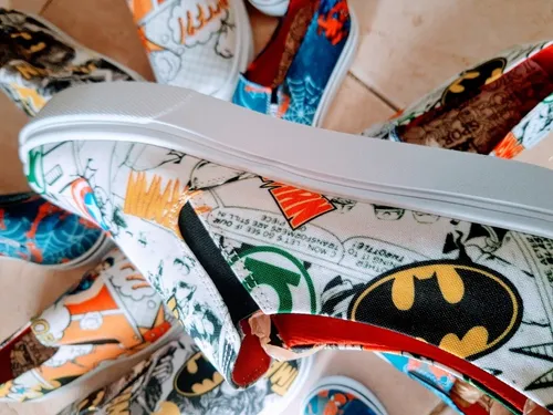 Zapatillas vans superheroes cheap
