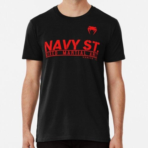 Remera Mma Show - Navy St (rojo) Algodon Premium