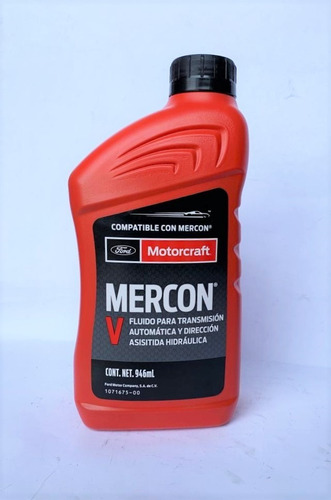 Aceite Motorcraft Mercon V Transmisión Automatica / 946ml