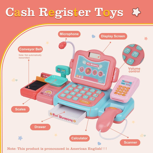 Tienda De Juguete Con Sonido Para Niños De 3 A 8 Años