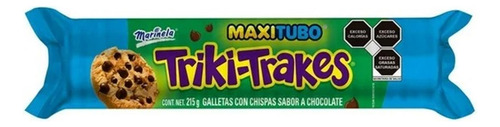 7 Pzas Triki-trakes Maxitubo Con Chispas Sabor Chocolate 215