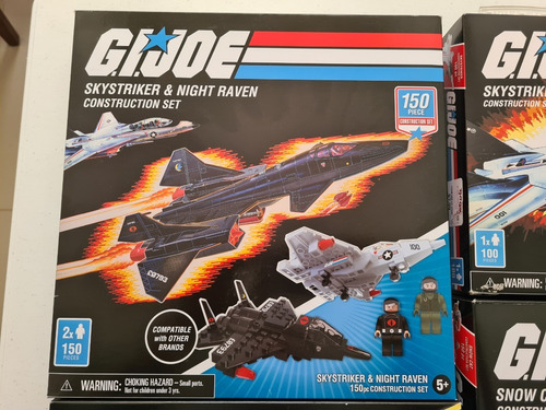Gi Joe Construction Set: Paquete De 9 Sets De Vehiculos (Usado)