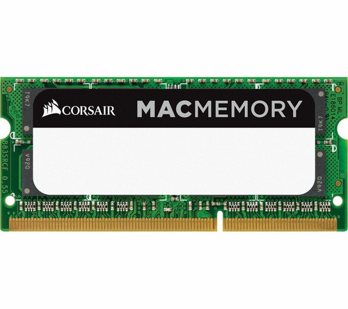 Memória 16gb Mac 2x8gb Ddr3l 1600mhz Corsair Sodimm Apple