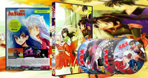 Dvds inuyasha coleção completa + filmes + Kanketsu Hen