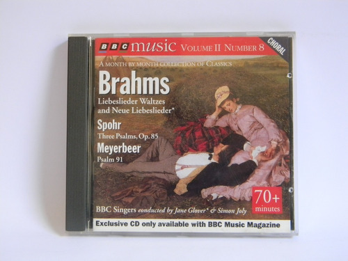 Brahms, Spohr And Meyerbeer Choral Works Cd+booklet 1994 