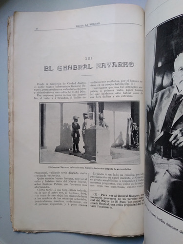 Hacia La Verdad 1911 Antiguo, Revolución Mexicana Historia (Usado)