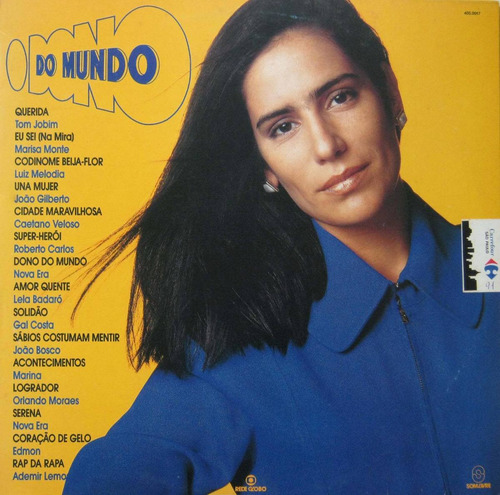 O Dono Do Mundo Novela Nacional Lp Vinil  Som Livre 1991