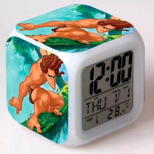 Reloj Despertador Tarzan George De La Selva 