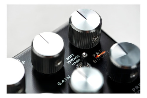 Motor de preamplificador Pedal Dsm Humboldt Silver Linings Drive para Preto