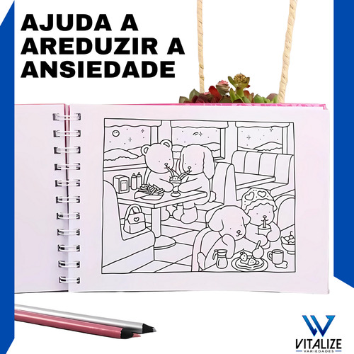 Kit 2 Livros Bobbie Goods Para Colorir De Capa Dura 50 Folhas Desenhos Variados Edição Ilimitada E Acetato De Bob Good Marcador Tiktok Para Colorir