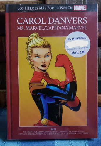 Carol Danvers - Capitana Marvel - Marvel - Colección Salvat