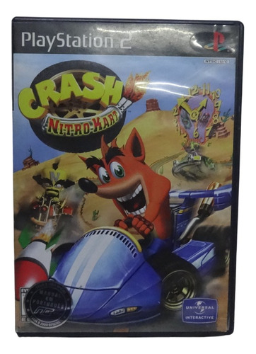 Só Caixa (sem Jogo) Jogo Crash Nitro Kart Play 2 Ps2 Origina (Usado)