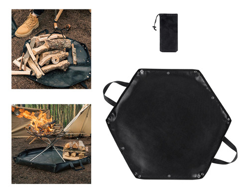 Tapete À Prova De Fogo Para Acampamento, Tapete 104cmx92cm