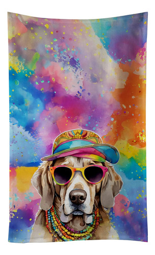 Toalla De Cocina Decorativa Weimaraner Hippie Dawg