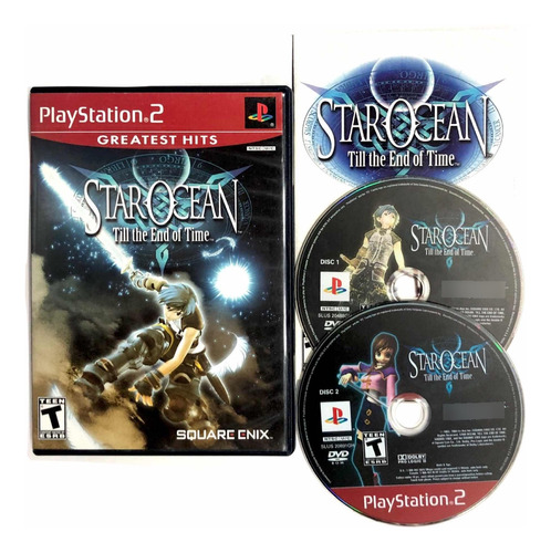 Star Ocean Till The End Of Time - Original Playstation 2 Usa