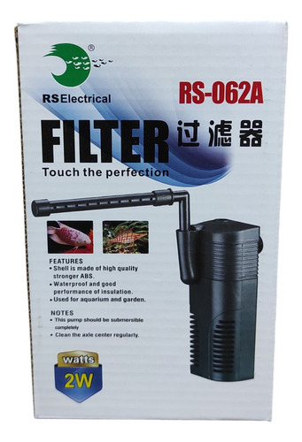 Filtro Interno Rs 062 300l/hs Acuarios