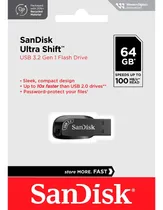 Comprar Pen Drive 64gb Cruzer Blade Ultra Shift Usb 3.0 Sandisk