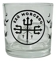 Comprar Copo Exú Morcego Umbanda, Quimbanda E Candomblé Vidro 260ml