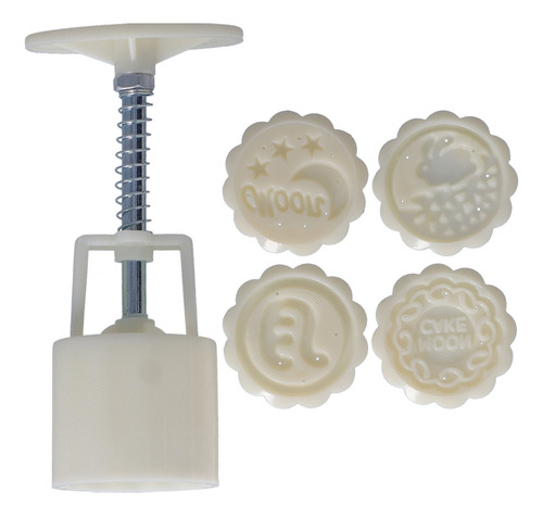 Molde Para Galletas, 50 G, Prensado A Mano, Pastel De Luna,.