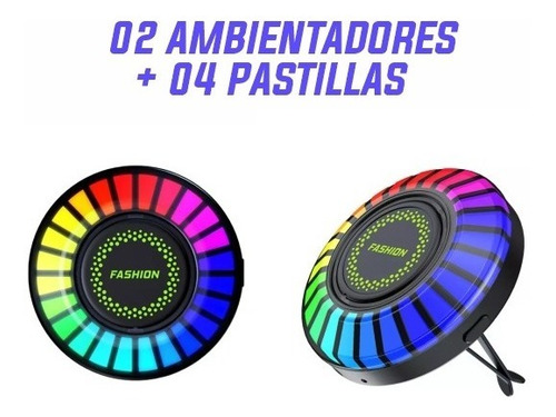 Ambientador Full Leds Pack 2 Unidades Aromatico Verano