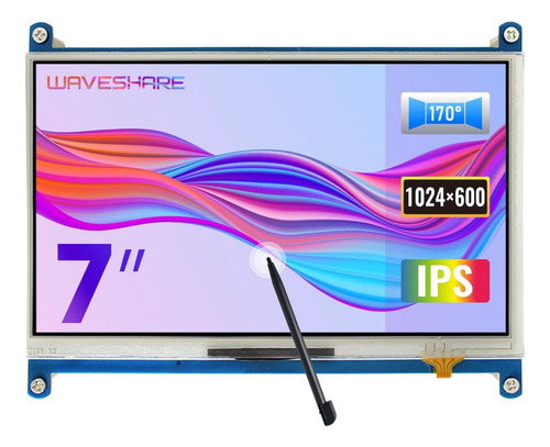 Waveshare De 7 Pulgadas Resistir Touch Screen Lcd Compatible