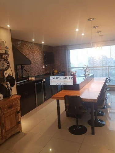 Imagem 2 de 19 de Localizado A 9 Minutos Do Mooca Plaza Shopping Apartamento Com 3 Dorm. À Venda, 237 M² Por R$ 2.700.000 - Ipiranga - /sp Prpstarter Adm.imoveis - Ap0701