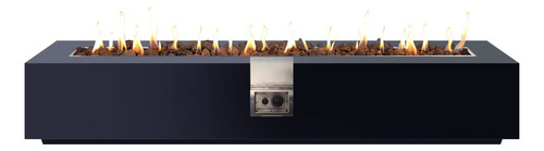 Lareira A Gás Fire Pit De Jardim Afrodite 150cm Preto