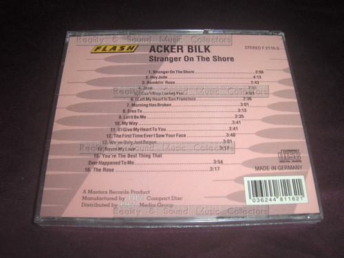 Acker Bilk Stranger On The Shore Cd Flash Germany (Usado)