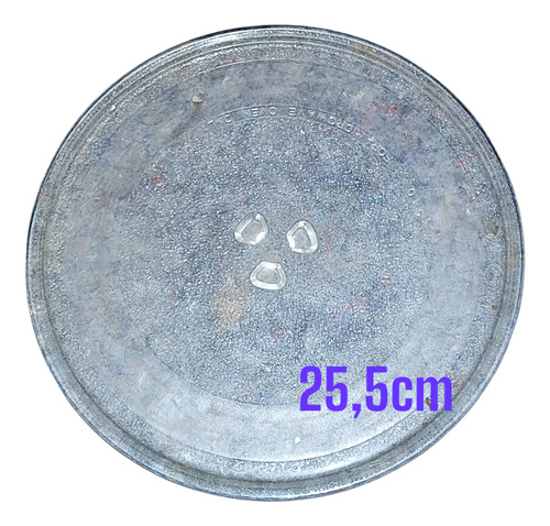 Plato Para Microondas 25,5cm (Usado)