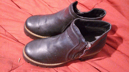 Botas Plataforma Negras Daniel Cassin Para Dama N° 37