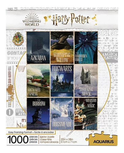 Harry Potter - Multi Colour - Puzzle 1000 Piezas