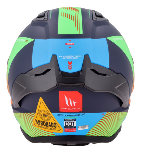 Casco Integral Mt Stinger 2 Iwata