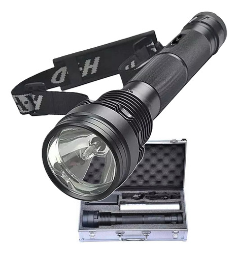 Lanterna Xenon Hid 85 Watts Muito Potente Canhão Laser Forte Lanterna Preto Luz Branco