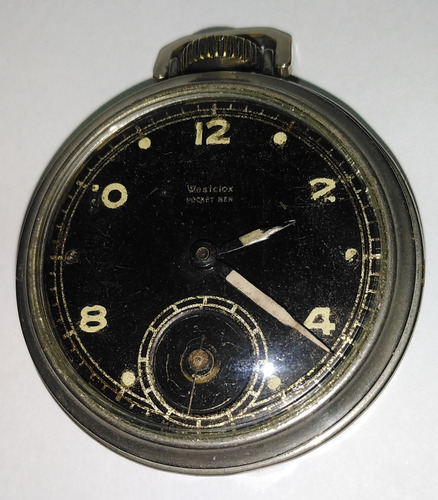 Reloj De Bolsillo Marca Westclox Años 40'